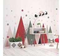 Ambiance Sticker Stickers Montagnes scandinaves en Avant Les Rennes ! 100 x 150 cm