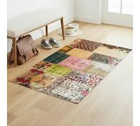 Ambiance Sticker Tapis Vinyle pour Le Sol en PVC - Antidérapant - Protection pour Le Sol - Tapis Vinyle Vintage - 60 x 100 cm - Lavable