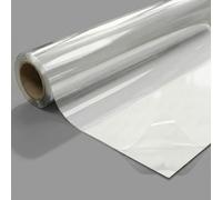 Ambiance Sticker Vinyle Adhésif Sticker Rouleau au Mètre pour Décoration Intérieure, Mur de Cuisine, Autocollant Amovible, Lavable, Imperméable, Meubles, Chambre, Salon - Translucide - 60 cm x 1M