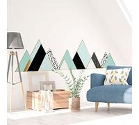 Ambiance Stickers Muraux Enfants Décoration Chambre Bébé - Autocollant Sticker Mural Adhesif Géant | Ennedi - H110 x L165 cm