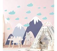 Ambiance Stickers Muraux Enfants Décoration Chambre Bébé - Autocollant Sticker Mural Adhesif Géant | Finka - H120 x L180 cm
