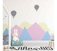 Ambiance Stickers Muraux Enfants Décoration Chambre Bébé - Autocollant Sticker Mural Adhesif Géant | Göteborg - H90 x L120 cm