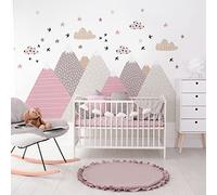 Ambiance Stickers Muraux Enfants Décoration Chambre Bébé - Autocollant Sticker Mural Adhesif Géant | Jenika - H110 x L165 cm