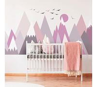 Ambiance Stickers Muraux Enfants Décoration Chambre Bébé - Autocollant Sticker Mural Adhesif Géant | Larinka - H110 x L165 cm
