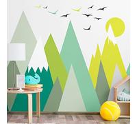 Ambiance Stickers Muraux Enfants Décoration Chambre Bébé - Autocollant Sticker Mural Adhesif Géant | Lincika - H110 x L165 cm