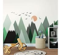 Ambiance Stickers Muraux Enfants Décoration Chambre Bébé - Autocollant Sticker Mural Adhesif Géant | Nebraska - H110 x L165 cm