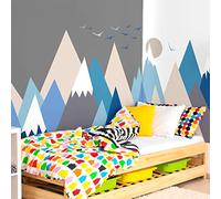 Ambiance Stickers Muraux Enfants Décoration Chambre Bébé - Autocollant Sticker Mural Adhesif Géant | Nicoka - H90 x L135 cm