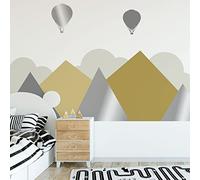 Ambiance Stickers Muraux Enfants Décoration Chambre Bébé - Autocollant Sticker Mural Adhesif Géant | Svendborg - H90 x L120 cm