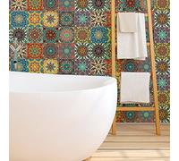 Ambiance Stickers Muraux, La Plata, Lot de 15, 20x20 cm