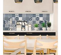 Ambiance Stickers Muraux, Scandinave Alaska, Lot de 30, 20x20 cm