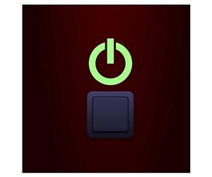 Ambiance Stickers Phosphorescent on/Off - 10 x 10 cm