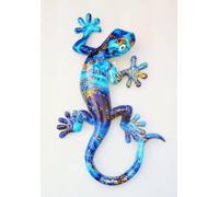 Ambiance sud - Salamandre Bleutée En Résine TGM - Modèle I