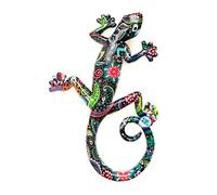 Ambiance Sud - Salamandre Multicolore En Résine GM- Modèle H