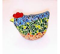 Ambiance Sud - Sujet Poule D en Résine 10 cm