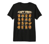 Ambiances Capy Comment ES-tu Détendu Aujourd'hui Humeurs De T-Shirt Haut de Gamme