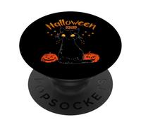 Ambiances d'halloween pour Le fantôme d'halloween Heureux 2025 PopSockets PopGrip Adhésif
