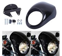 Ambienceo Cache de carénage pour phare avant Harley Sportster Dyna Glide FX XL