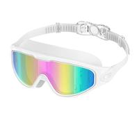 Ambienden Lunette Piscine Adulte Large Monture Et Verres HD | Lunettes De Natation AntibuéE Protection UV | Homme Femme Unisexe Convient Pour La Natation Et La Plongée