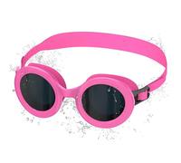 Ambienden Lunette Piscine Enfant Anti-Buée & UV - Vision Panoramique, Réglage Rapide Silicone - Lunettes de Natation Unisexe 3-10 Ans, Magenta