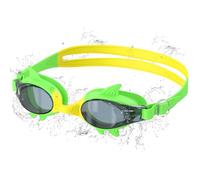 Ambienden Nouveau Design Lunette Piscine Enfant, 180° HD à Grand Angle de Vision Lunette de Natation Enfant, Anti-Buée, Protégées UV, Unisexe Lunette de Piscine pour les 3-10 Ans, Green-Yellow