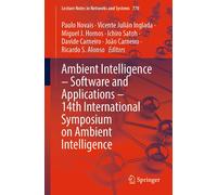 Ambient Intelligence - Software And Applications - 14th International Symposium On Ambient Intelligence