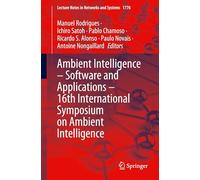 Ambient Intelligence - Software and Applications - 16th International Symposium on Ambient Intelligence