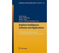 Ambient Intelligence - Software And Applications