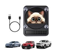 Ambient Lighting for Car - Rechargeable Solar-Powered Suction Cup