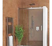 Ambient Line Porte de douche 140 cm, orientation gauche et droite avec profilé chrome brillant (620-1400000-00-02)