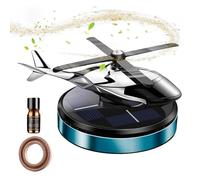 Ambientador Para Coche Giratorio Solar | Fragancia De Larga Duración Para Aromaterapia De Coche Helicóptero - Difusor De Natural Para Desodorización Y Alivi | Ambientador Para Coche Energía Sol