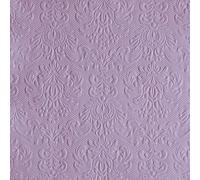 Ambiente - 15 SERVIETTES PAPIER ÉLÉGANCE 33CM LILAS CLAIR