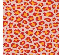 Ambiente - 20 SERVIETTES PAPIER PEAU LÉOPARD 33CM ROUGE
