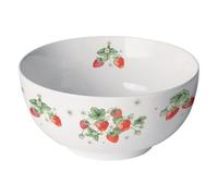 Ambiente Bol en Porcelaine Fine - Fraises Délicieuses