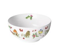 Ambiente Bol en porcelaine fine oiseaux d hiver 0,40 L