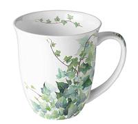 Ambiente Hedera Ivy Fine Bone China Tasse à café 0,4 l