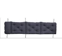 AMBIENTE HOME Ambientehome Coussin rembourré pour Chaise Longue Gris Env. 195 x 49 x 10 cm