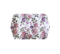 AMBIENTE Mini plateau roses rectangulaire en mélamine - 20.5 x 13.5 cm