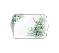 AMBIENTE Mini plateau vide poche rectangulaire hedera blanc