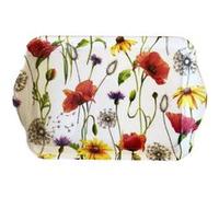 AMBIENTE Mini plateau vide poche rectangulaire Prairie de coquelicots