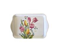 AMBIENTE Mini plateau vide poche rectangulaire tulipes