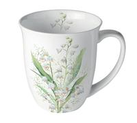Ambiente Mug en porcelaine fine muguet