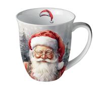 Ambiente Mug en porcelaine fine Père Noël 0,4 litre