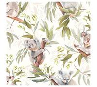 AMBIENTE Serviette Koalas 33x33cm 5 ou 20 pièces Serviette en papier motif papier technique de serviettes 20 pièces
