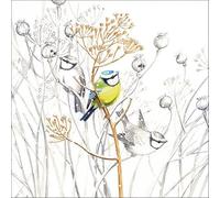 Ambiente - Serviettes en papier de Noël - Sweet little Bird / oiseau, neige, hiver - 33 x 33 cm