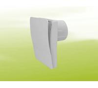 Ambientika Extracteur d'air Easy avec gaine et grille extérieure métallique (100 mm) - Südwind