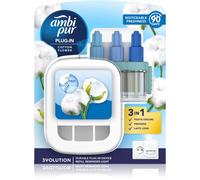 AmbiPur 3volution Cotton Flower diffuseur électrique de parfum d'ambiance avec recharge 20 ml