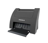 Ambir Scanner de cartes de visite PS670ST-BCS - Lecteur de cartes de visite vertical simple face - Alimenté par USB - Avec carte de visite AmbirScan pour PC Windows