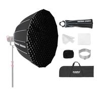 Ambitful Boîte à lumière octogonale de 23.6in / 60 cm, support Bowens avec | Parapluie parabolique à libération rapide, avec sac de transport, pour flash de studio et monolight