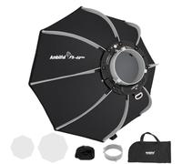 AMBITFUL FS40pro 15.7 "/40cm Softbox octagonale, libération Rapide Bowens Mount Softbox avec diffuseurs/Grille de nid d'abeille/Sac de Transport