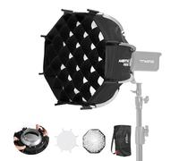 AMBITFUL Mini boîte à lumière de 30 cm à libération rapide avec support Bowens, pliage rapide, installation rapide avec diffuseurs/grille en nid d'abeille/sac